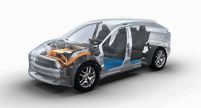 Evoltis chiếc SUV điện đầu tiên của Subaru sắp hoàn thiện - 2