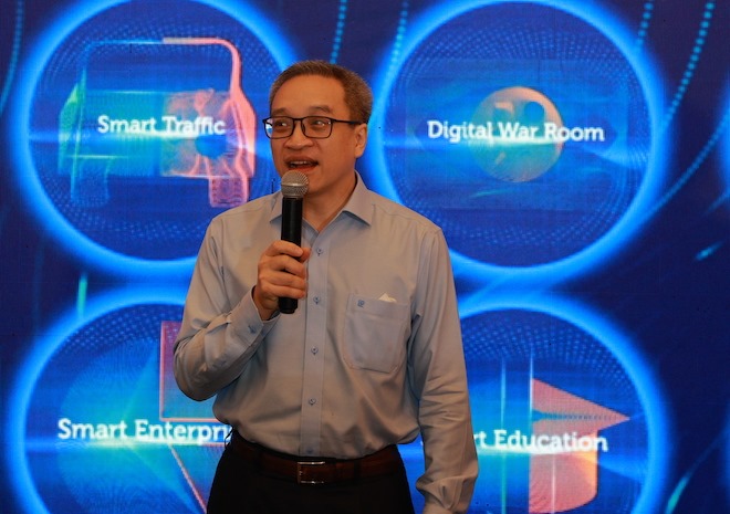 Ông Phan Tâm - Thứ trưởng Bộ Thông tin và Truyền thông tại FPT Techday 2020.