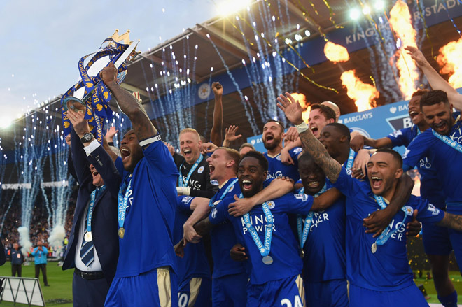 Leicester từng làm nên kỳ tích với chức vô địch Ngoại hạng Anh mùa giải 2015/16