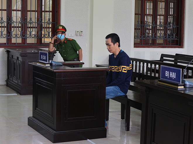 Bị cáo Lộc Văn Dương khai nhận hành vi phạm tội của mình