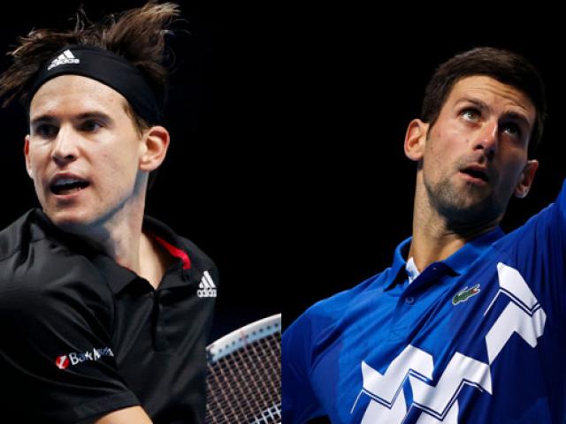 Thể thao - Video tennis Thiem - Djokovic: &quot;Đấu súng&quot; nghẹt thở, hiên ngang vào chung kết (Bán kết ATP Finals)