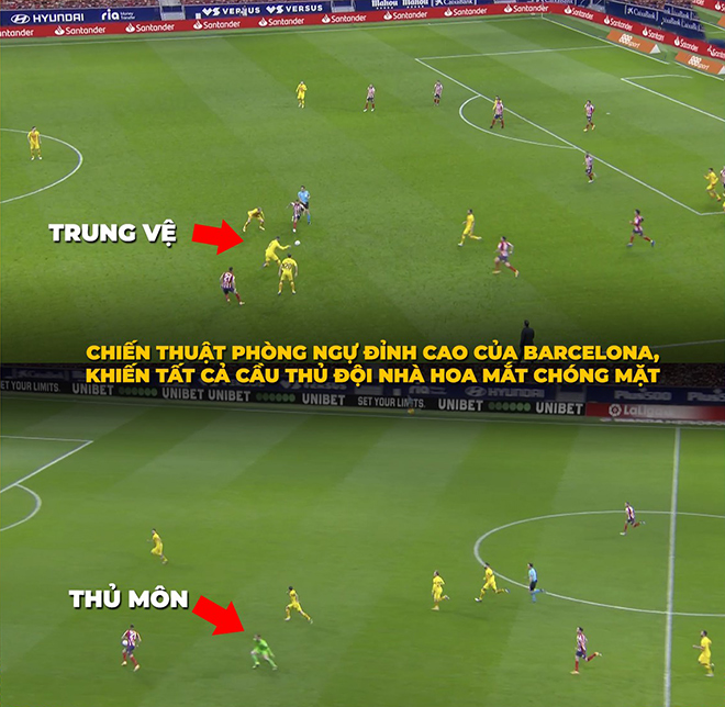 Đây là cách mà Barca phòng ngự từ xa ở mùa giải này.