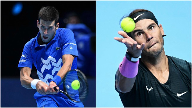 Djokovic và Nadal hụt trận "chung kết trong mơ" ở ATP Finals năm nay