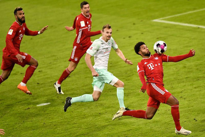 Bayern Munich gặp nhiều khó khăn trước Werder Bremen