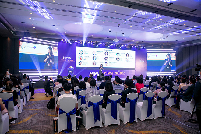 MMA Impact Việt Nam 2020 đã diễn ra thành công với số lượng người tham dự lên đến hơn 300 người từ hơn 200 công ty đầu ngành bao gồm agency, nhãn hàng, publisher, công ty công nghệ..