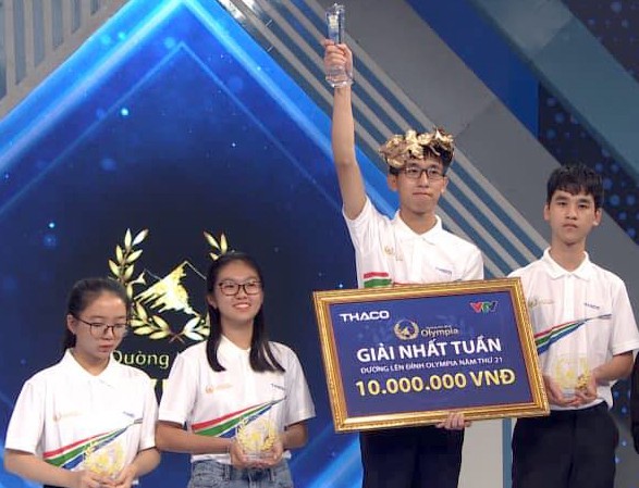 Nam sinh Lâm Đồng có hai lượt thi về đích giành vòng nguyệt quế Olympia - 1