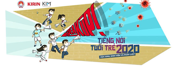 Hình ảnh chủ đề của Hội thi Học sinh, sinh viên thành phố và pháp luật 2020