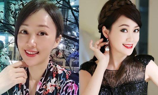 Nhan sắc của nàng "Chúc Anh Đài" khi đã bước vào tuổi ngũ tuần.