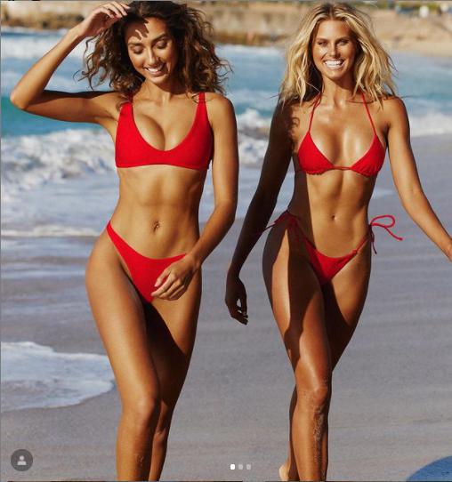 Hai chân dài 9x diện áo tắm nóng bỏng 'rực lửa' - 2