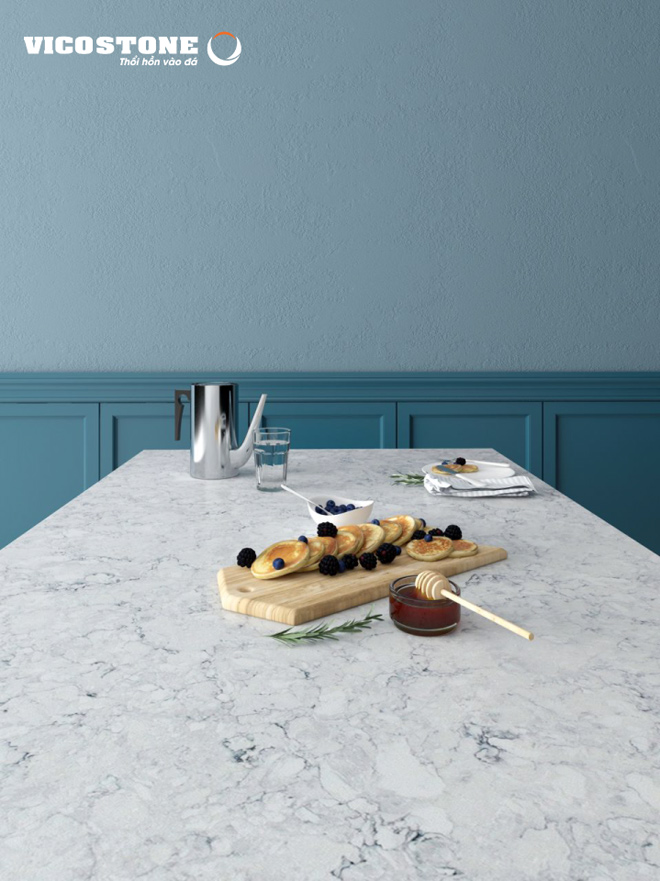 Đá Vicostone ngừa vi khuẩn – chống bám bẩn vượt trội…