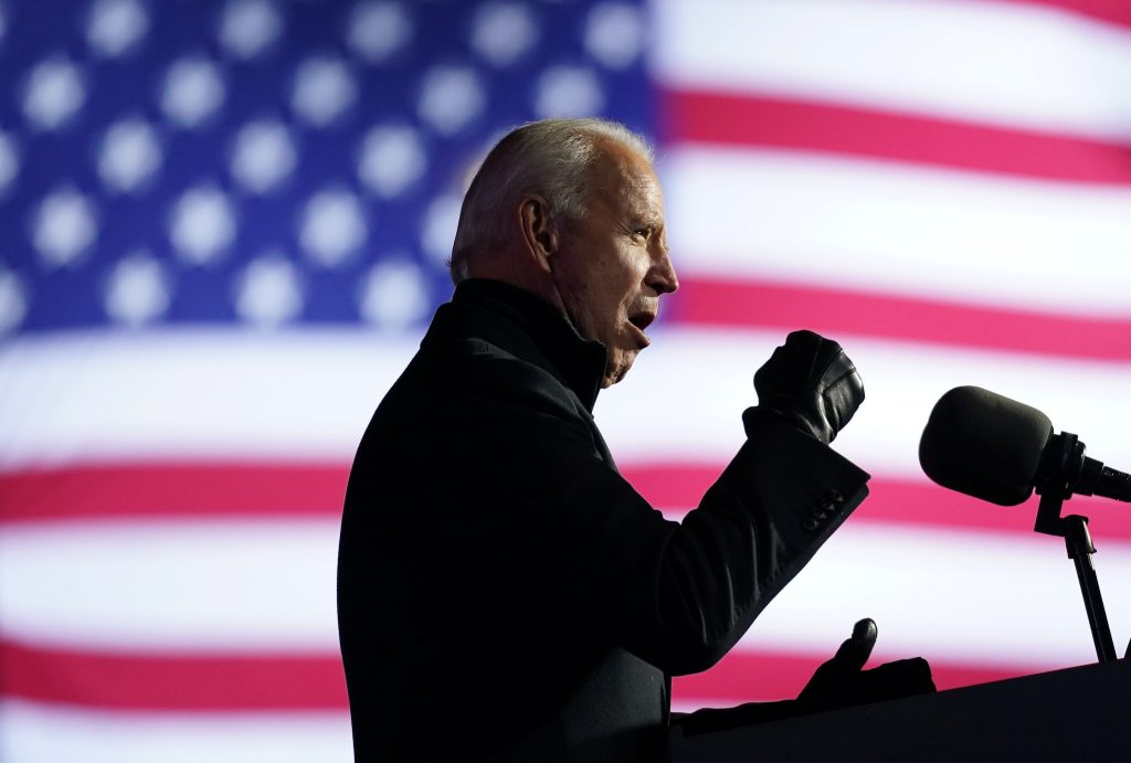 Ông Biden tuyên bố “nước Mỹ đã trở lại” (ảnh: Washington Post)