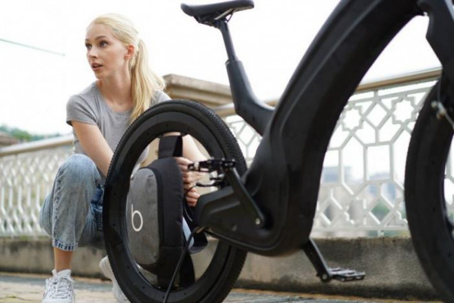 Ra mắt xe đạp điện có bánh xe không nan hoa - 9