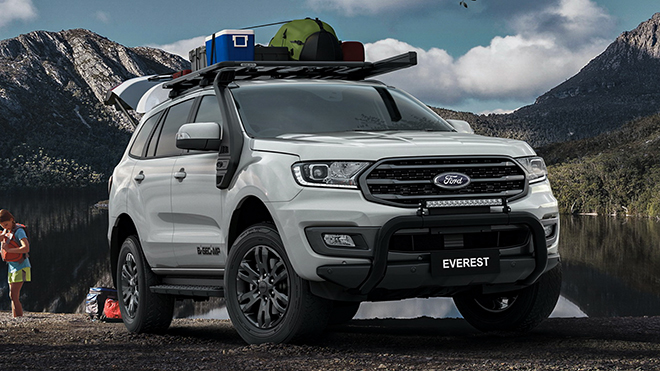 Ford Everest thêm phiên bản BaseCamp dành cho tín đồ mê du lịch tại Úc - 1