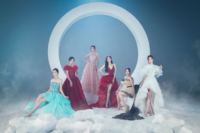 Lần đầu 6 Hoa hậu Việt Nam hội tụ trong cùng một bộ ảnh thời trang - 5