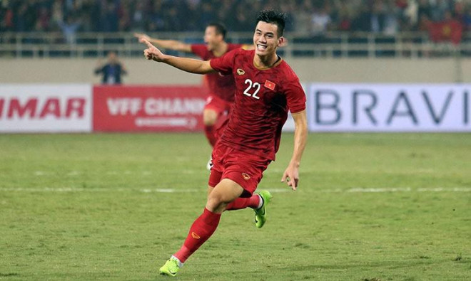 Cầu thủ Tiến Linh.