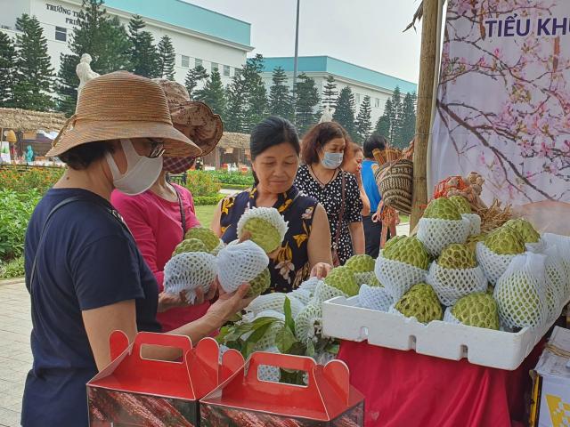 Thị trường - Tiêu dùng - Na khổng lồ, bí tí hon có giá hàng trăm nghìn đồng/kg hút khách Hà thành