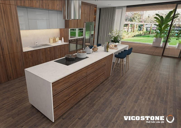 Thương hiệu mặt đá Vicostone đã chinh phục khách hàng từ hơn 40 quốc gia, trong đó có những thị trường “khó tính” bậc nhất thế giới như Mỹ, Canada, Úc, Châu Âu...