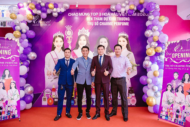 “Hoa hậu Việt Nam 2020“ hội tụ tại lễ khai trương trụ sở Công Ty nước hoa Charme - 2