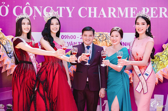 “Hoa hậu Việt Nam 2020“ hội tụ tại lễ khai trương trụ sở Công Ty nước hoa Charme - 4