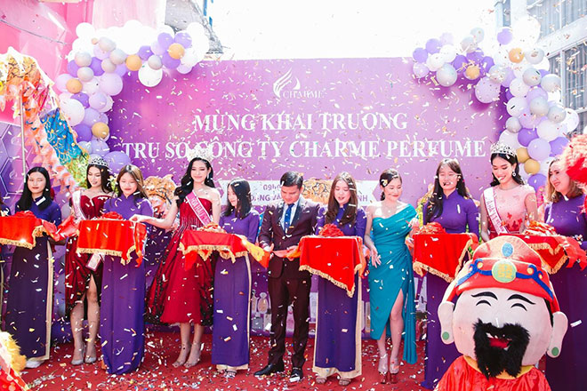 “Hoa hậu Việt Nam 2020“ hội tụ tại lễ khai trương trụ sở Công Ty nước hoa Charme - 6