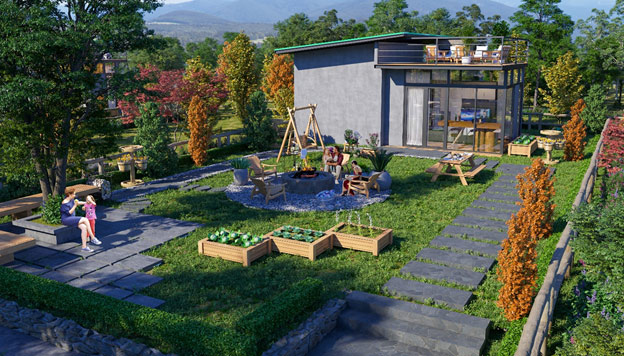 Mô hình homestay Jade Garden Hill đang được đón nhận mạnh mẽ tại Bảo Lộc 