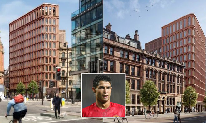 Ronaldo sắp xây khách sạn thứ 3 của mình và là khách sạn đầu tiên do anh làm chủ ở Manchester