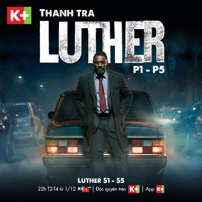 Diễn viên Idris Elba trong Thanh tra Luther