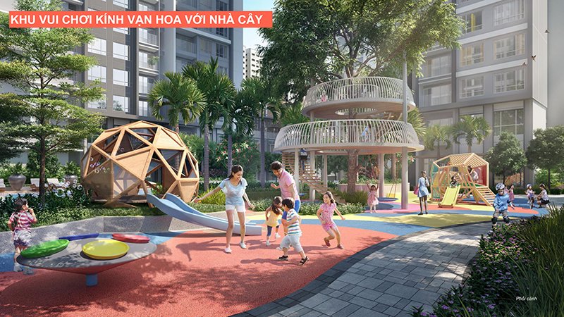 Khu vui chơi tại dự án Celesta Rise