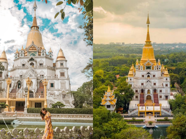 Du lịch - Địa điểm “check-in” cực đẹp của giới trẻ Sài Gòn: Ngôi chùa có bảo tháp cao nhất Việt Nam