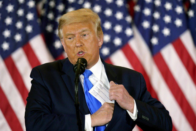 Tổng thống Donald Trump. Ảnh: EPA-EFE