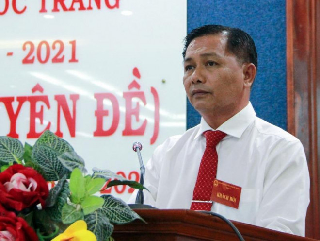 Ông Trần Văn Lâu, Chủ tịch UBND tỉnh Sóc Trăng, nhiệm kỳ 2016-2021. Ảnh: HQ
