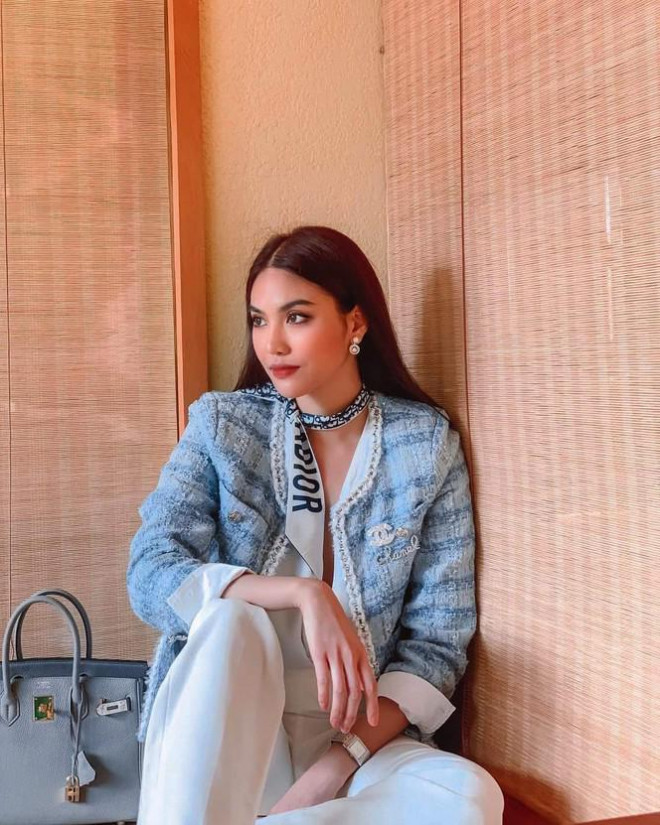 Hai nàng hậu Tiểu Vy, Kỳ Duyên 'đọ dáng' với váy đen bó sát - 8