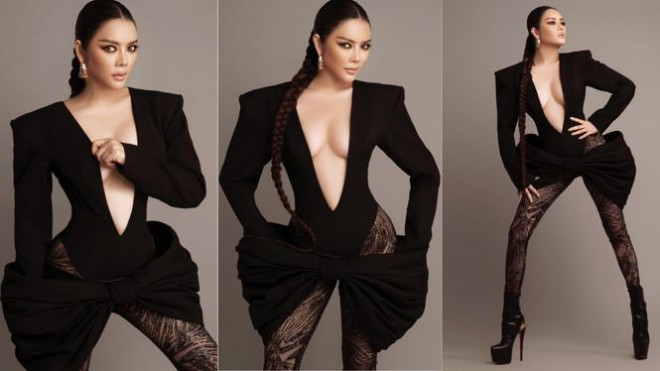 Hai nàng hậu Tiểu Vy, Kỳ Duyên 'đọ dáng' với váy đen bó sát - 9