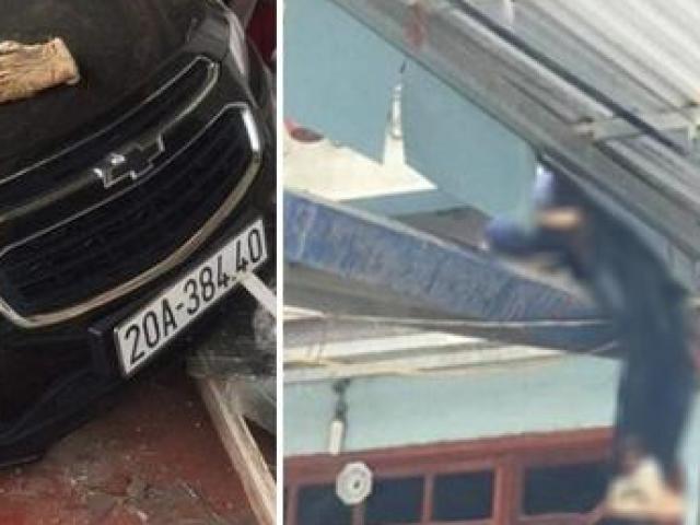 Tin tức trong ngày - Tin tức 24h qua: Tài xế chưa có bằng lái, mượn ôtô đi dự tiệc tông người văng lên mái nhà