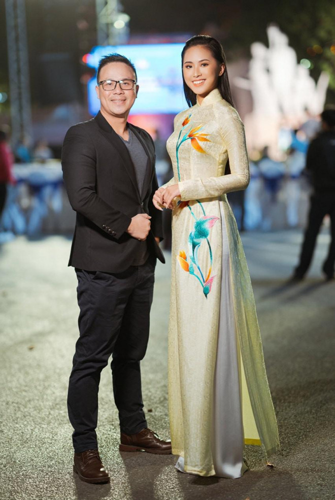 'Kình ngư' - Người đẹp Thể thao Phù Bảo Nghi duyên dáng và nữ tính với áo dài - 8