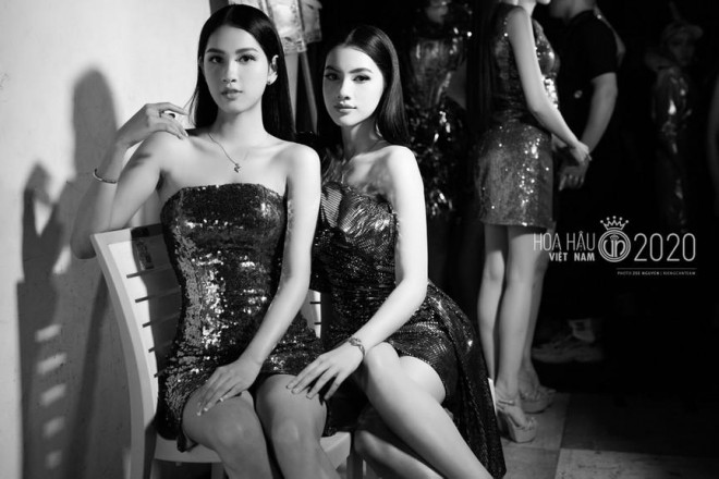 Hé lộ loạt ảnh hậu trường chung kết xinh đẹp của Hoa hậu Đỗ Thị Hà và các thí sinh - 12
