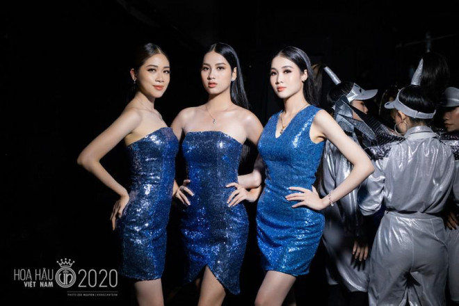 Hé lộ loạt ảnh hậu trường chung kết xinh đẹp của Hoa hậu Đỗ Thị Hà và các thí sinh - 14