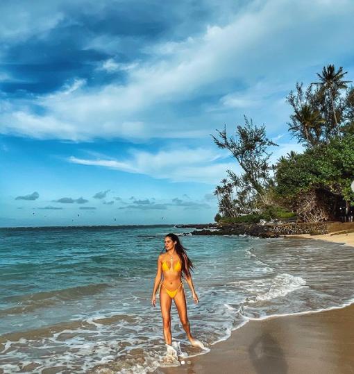 Đường cong thể hình tuyệt đẹp của 'thiên thần nội y' Sara Sampaio - 2