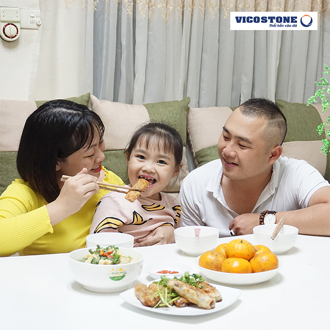 “Tôi cảm nhận được tình yêu trọn vẹn mà mình chắt chiu qua từng bữa cơm nhà, niềm hạnh phúc khi được làm chủ căn bếp mà mình luôn mơ ước.