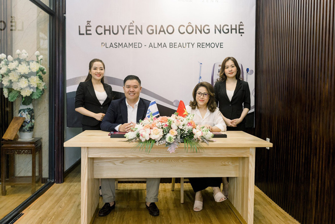Chuyển giao công nghệ Alma Beauty Remove & Plasmamed tại Zenn Clinic Bình Định - 2