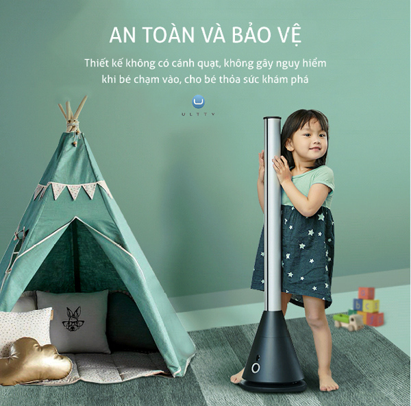 Quạt tháp sưởi ấm và làm mát Ultty – Sản phẩm không thể thiếu cho mùa đông rét kỷ lục - 5