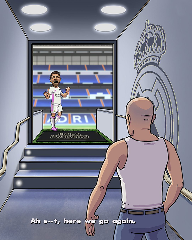 Real Madrid đang rơi vào tình cảnh dở khóc dở cười.
