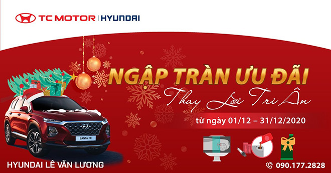 Hyundai Lê Văn Lương khuyến mãi dịch vụ, thay lời tri ân khách hàng - 1