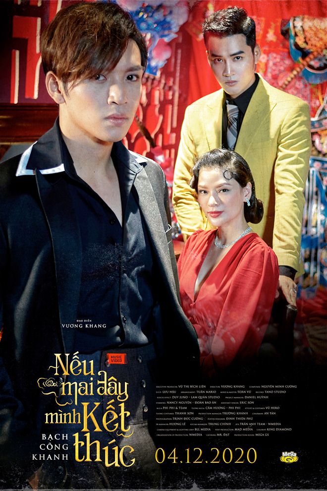 Bạch Công Khanh trên poster MV "Nếu mai đây mình kết thúc" khiến nhiều người tò mò.