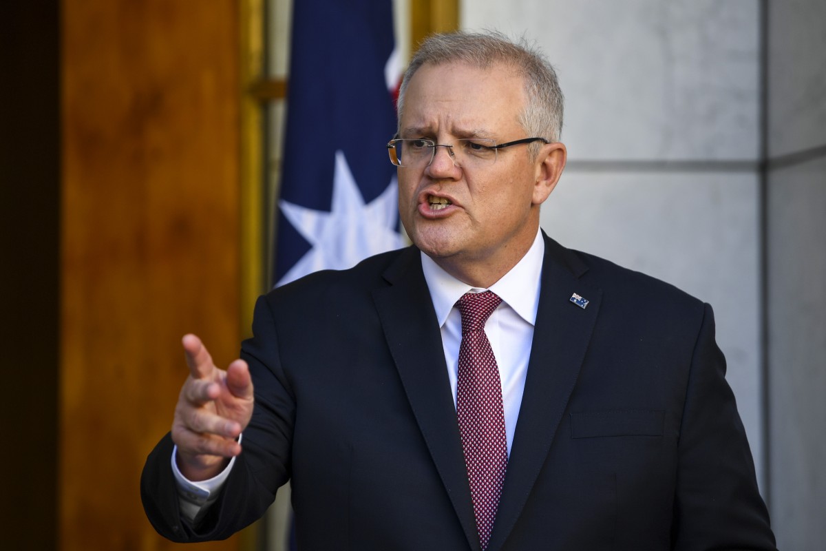 Thủ tướng Úc Scott Morrison.