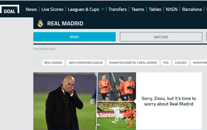 Real nguy cơ bị loại sớm Cúp C1: Báo châu Âu dậy sóng, Zidane có từ chức? - 4