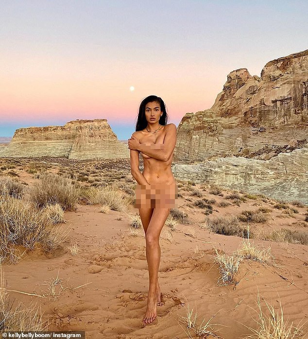 Siêu mẫu nội y Kelly Gale tung ảnh nude, khoe đường cong tuyệt đẹp - 1