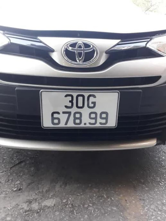 Toyota Vios 2020 biển số "lộc phát mãi mãi" được chủ xe rao bán hơn 800 triệu đồng - 1
