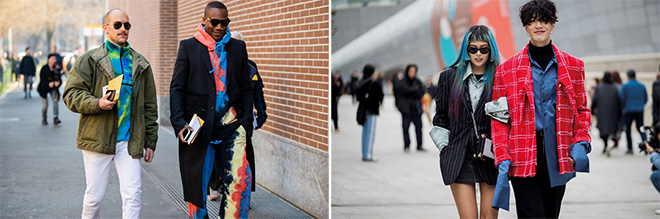 Phong cách đường phố muôn màu muôn vẻ ở khắp nơi trên thế giới. Ảnh:&nbsp;Insider, Vogue, Esquire Singapore, Getty.