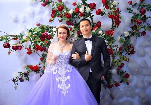 Vợ chồng Trần Ngọc và Liisi nên duyên khi sang Trung Quốc du học.